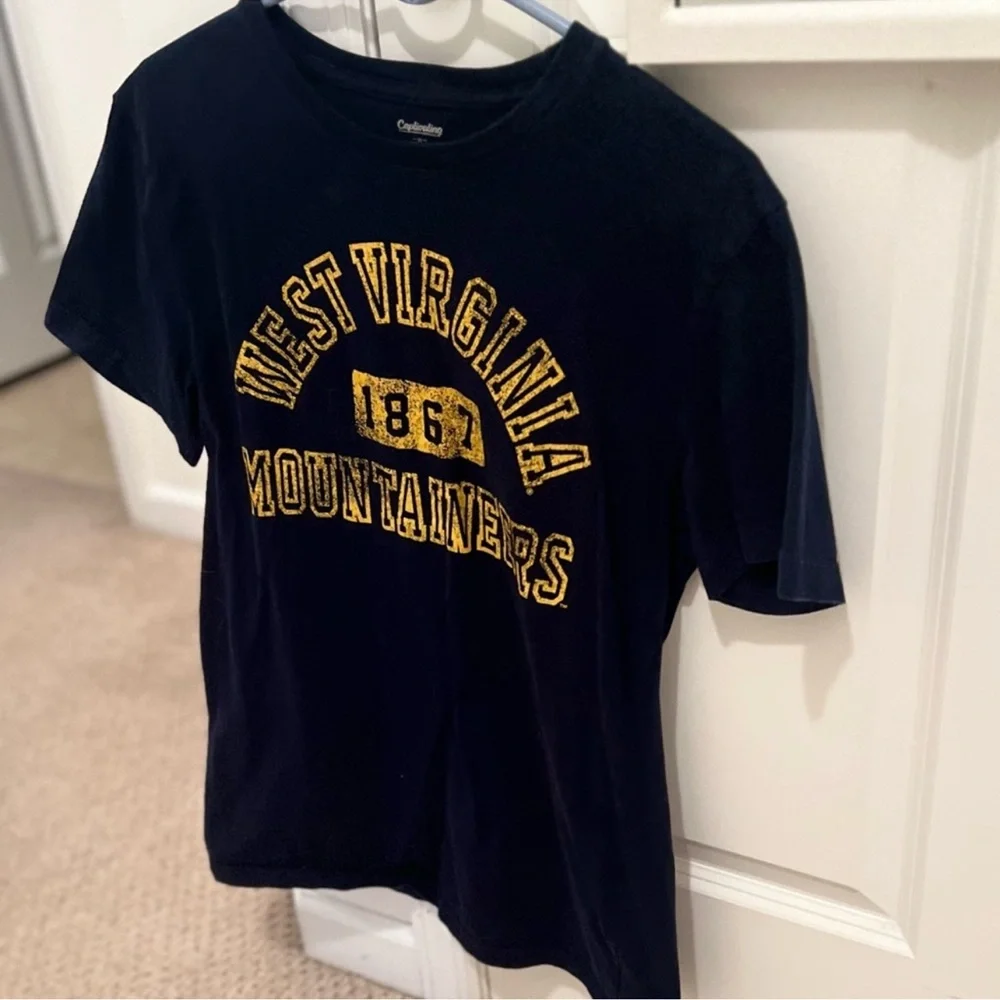 3/$19 WVU West Virginia Mountaineers college short sleeve T-shirt